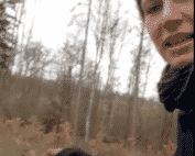 Feedbackbild Larissa mit Spaniel Joe